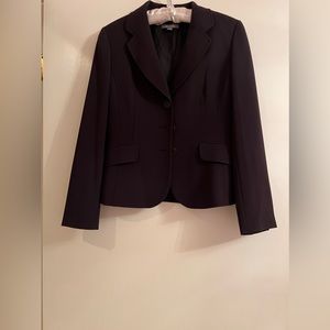 Ann Taylor Chocolate Brown Blazer Size 4